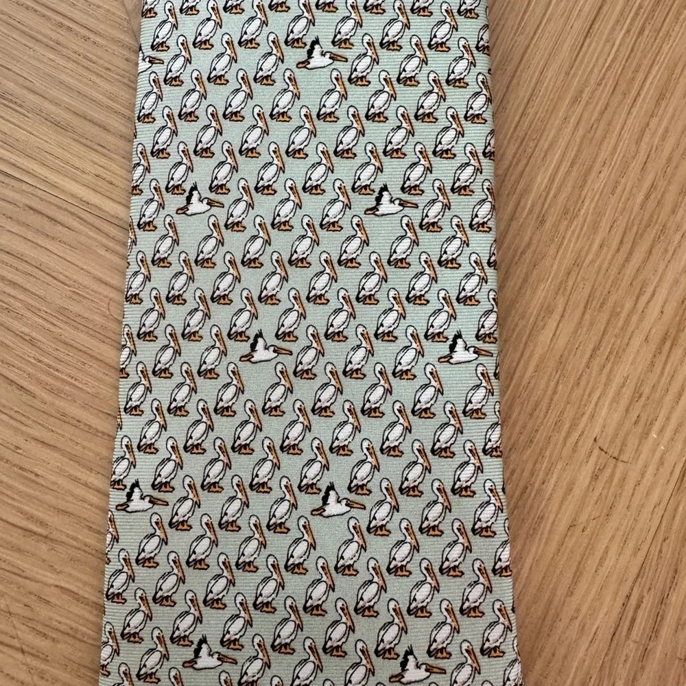 NOLA COUTURE Green Boy’s Pelican Tie